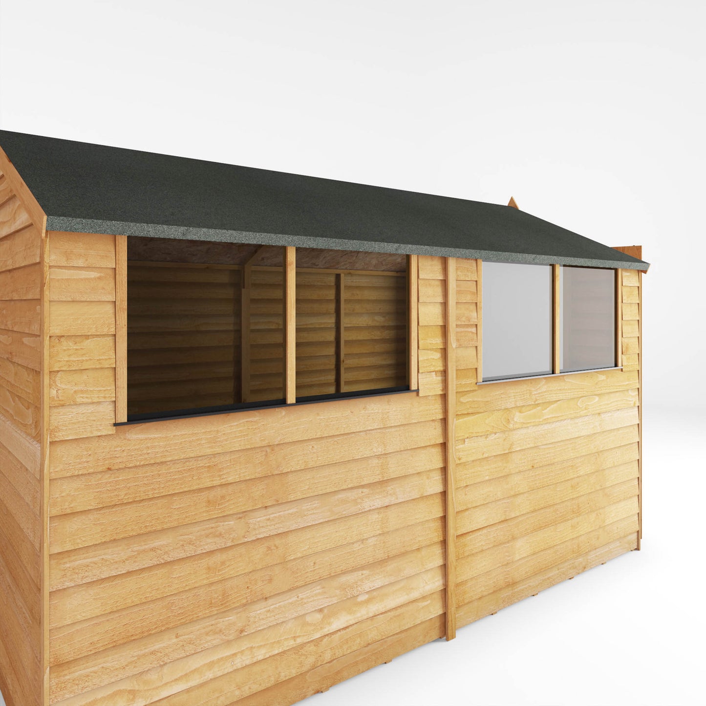 Overlap Apex Shed 10'x6'
