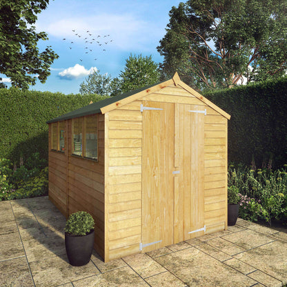 Overlap Apex Shed 10'x6'