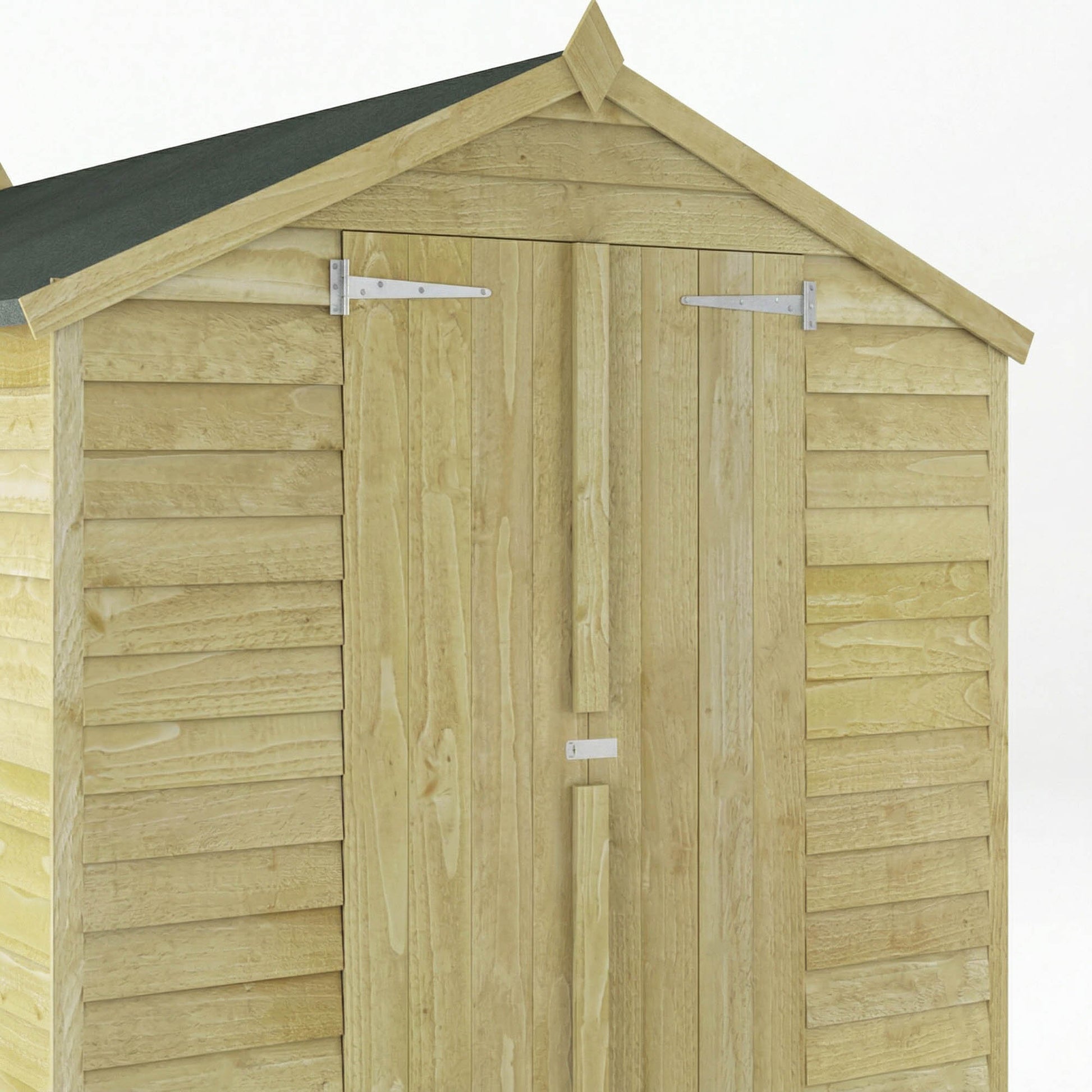 Overlap Apex Shed 10'x6' - Taylors Garden Buildings (view 9)