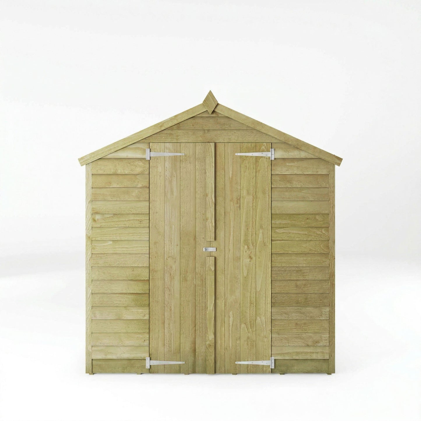 Overlap Apex Shed 10'x6' - Taylors Garden Buildings (view 3)