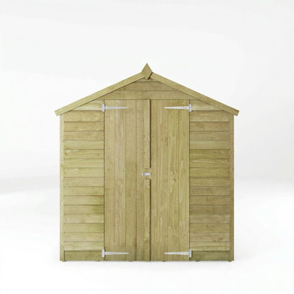 Overlap Apex Shed 10'x6' - Taylors Garden Buildings (view 3)