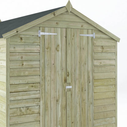 Overlap Apex Shed - Windowless 10'x6' - Taylors Garden Buildings (view 8)