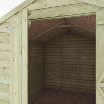 Overlap Apex Shed - Windowless 10'x6' - Taylors Garden Buildings (view 4)