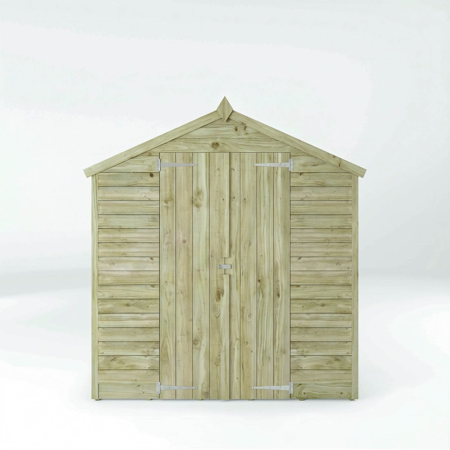 Overlap Apex Shed - Windowless 10'x6' - Taylors Garden Buildings (view 5)