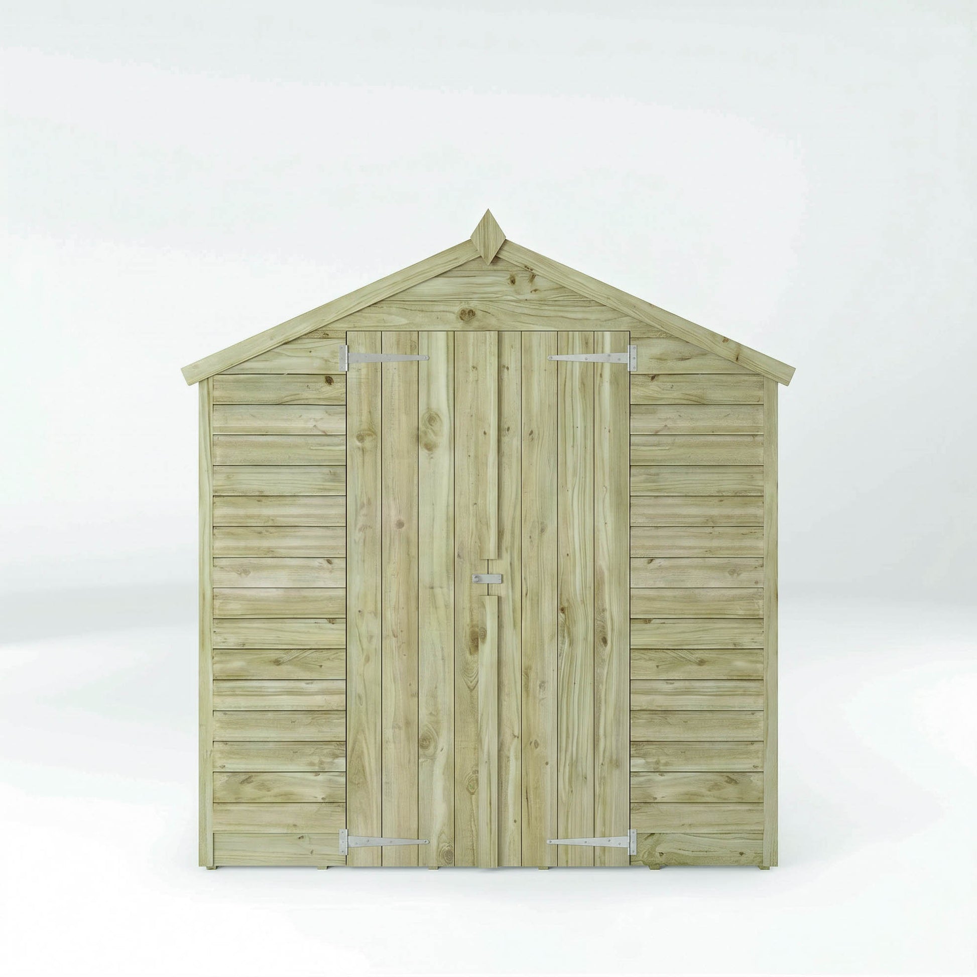 Overlap Apex Shed - Windowless 10'x6' - Taylors Garden Buildings (view 5)