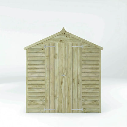 Overlap Apex Shed - Windowless 10'x6' - Taylors Garden Buildings (view 5)