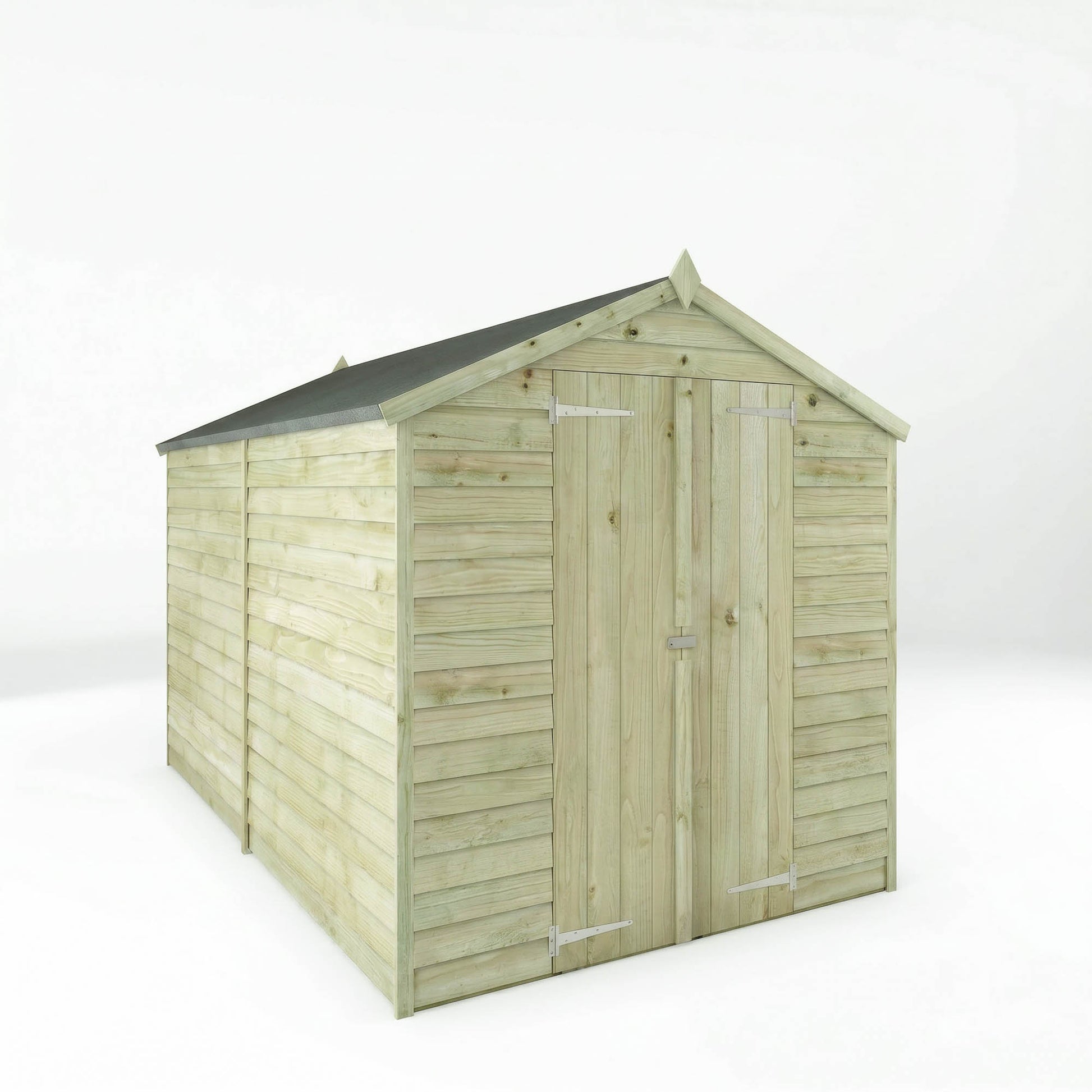 Overlap Apex Shed - Windowless 10'x6' - Taylors Garden Buildings (view 6)