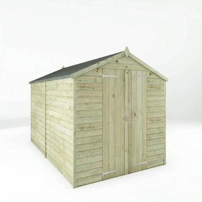 Overlap Apex Shed - Windowless 10'x6' - Taylors Garden Buildings (view 6)