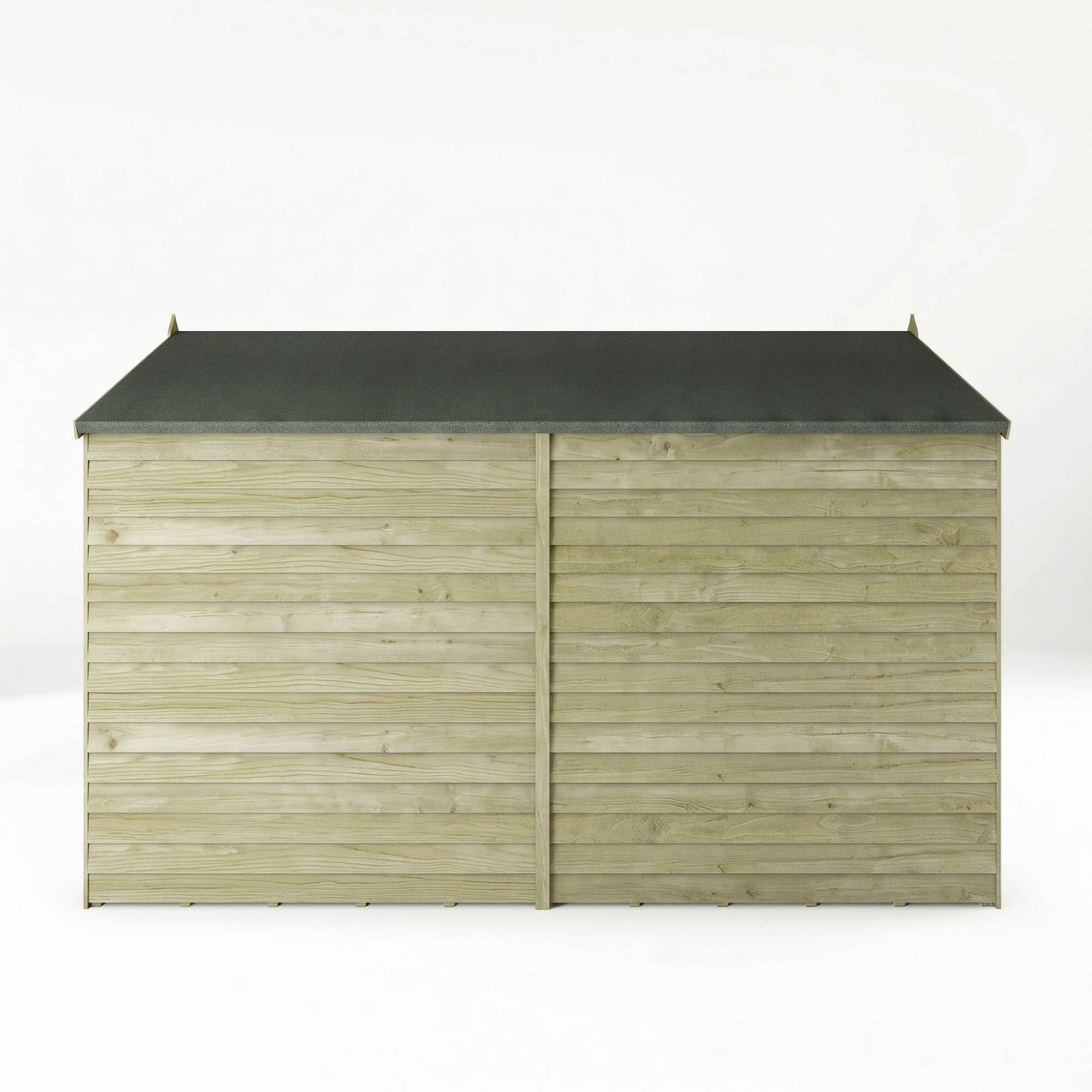 Overlap Apex Shed - Windowless 10'x6' - Taylors Garden Buildings (view 7)
