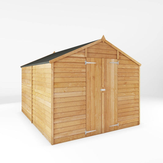 Overlap Apex Shed - Windowless 10'x8'
