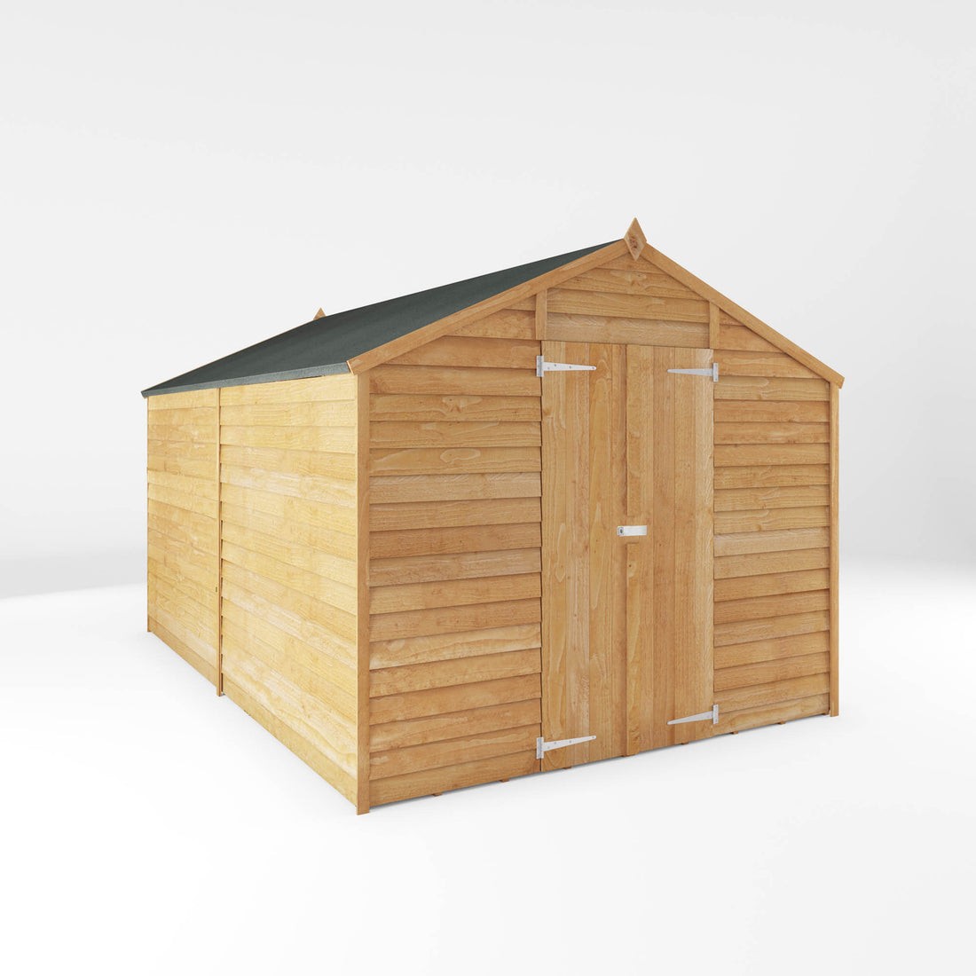 Overlap Apex Shed - Windowless 12'x8'