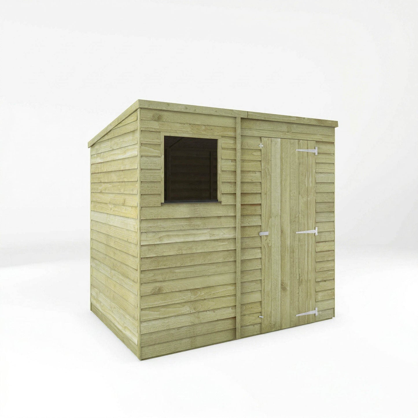 The Overlap Pent Shed 7'x5'