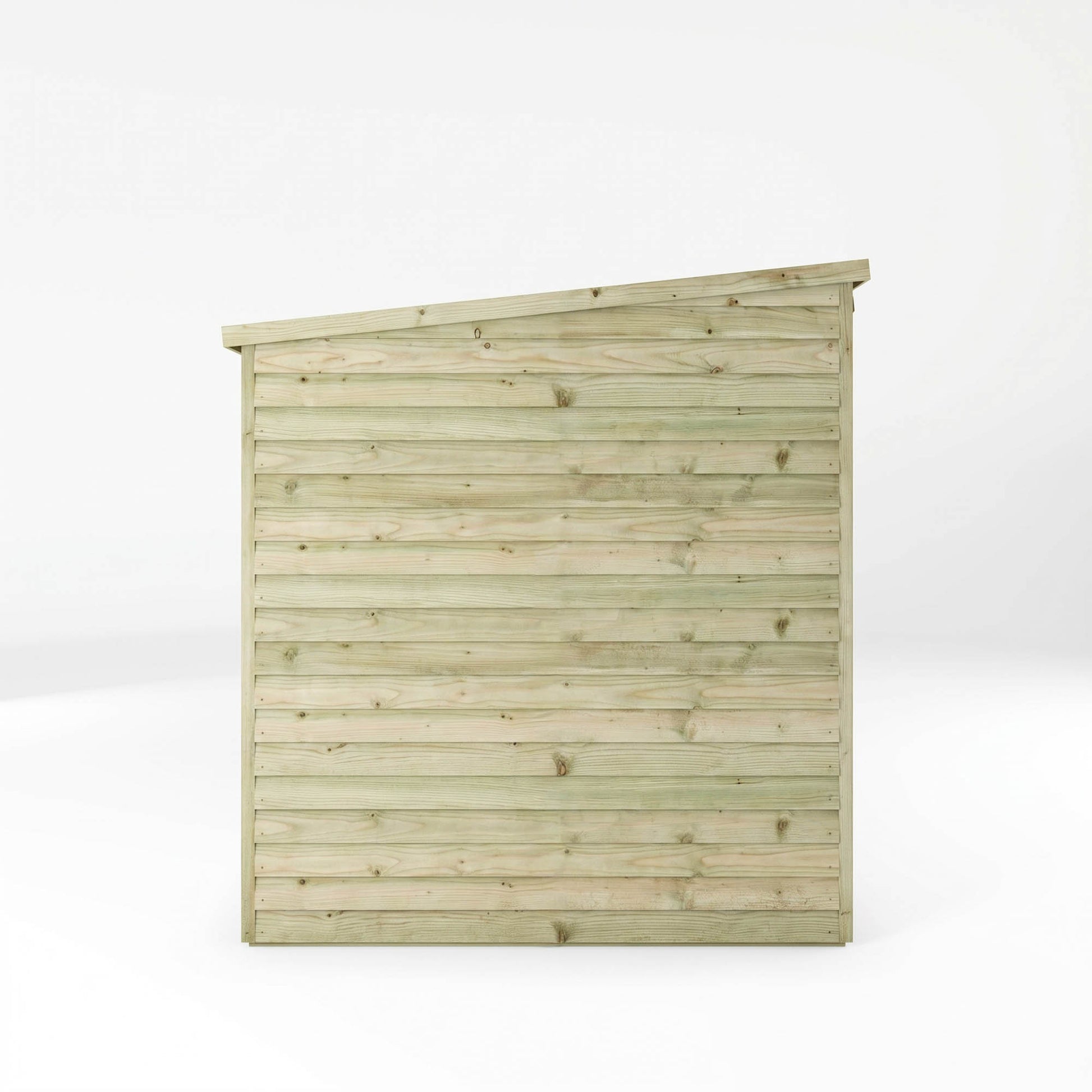 The Overlap Pent Shed 8'x6' - Taylors Garden Buildings (view 10)