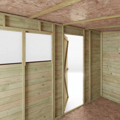 The Overlap Pent Shed 10'x6' - Taylors Garden Buildings (view 9)