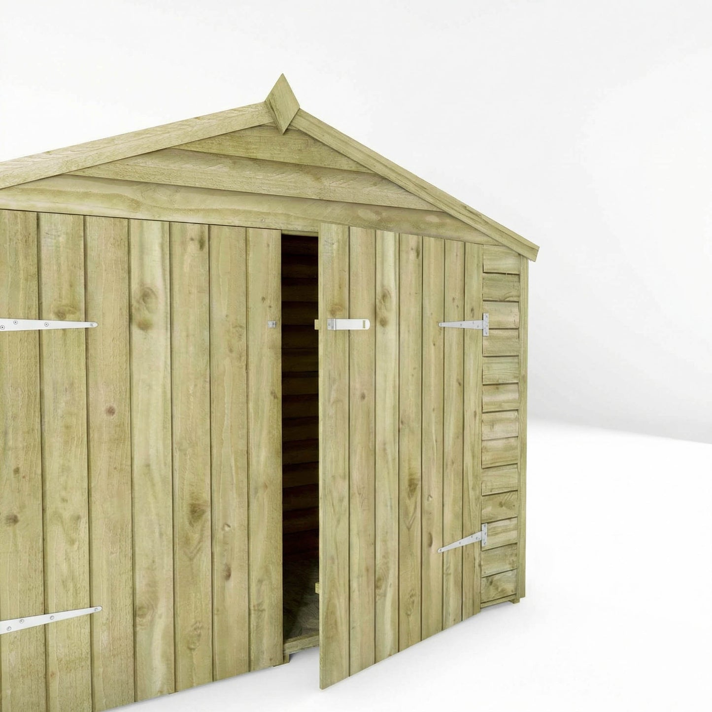 Overlap Bike Store Shed 3'x7'