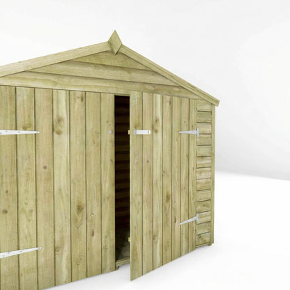 Overlap Bike Store Shed 3'x7'