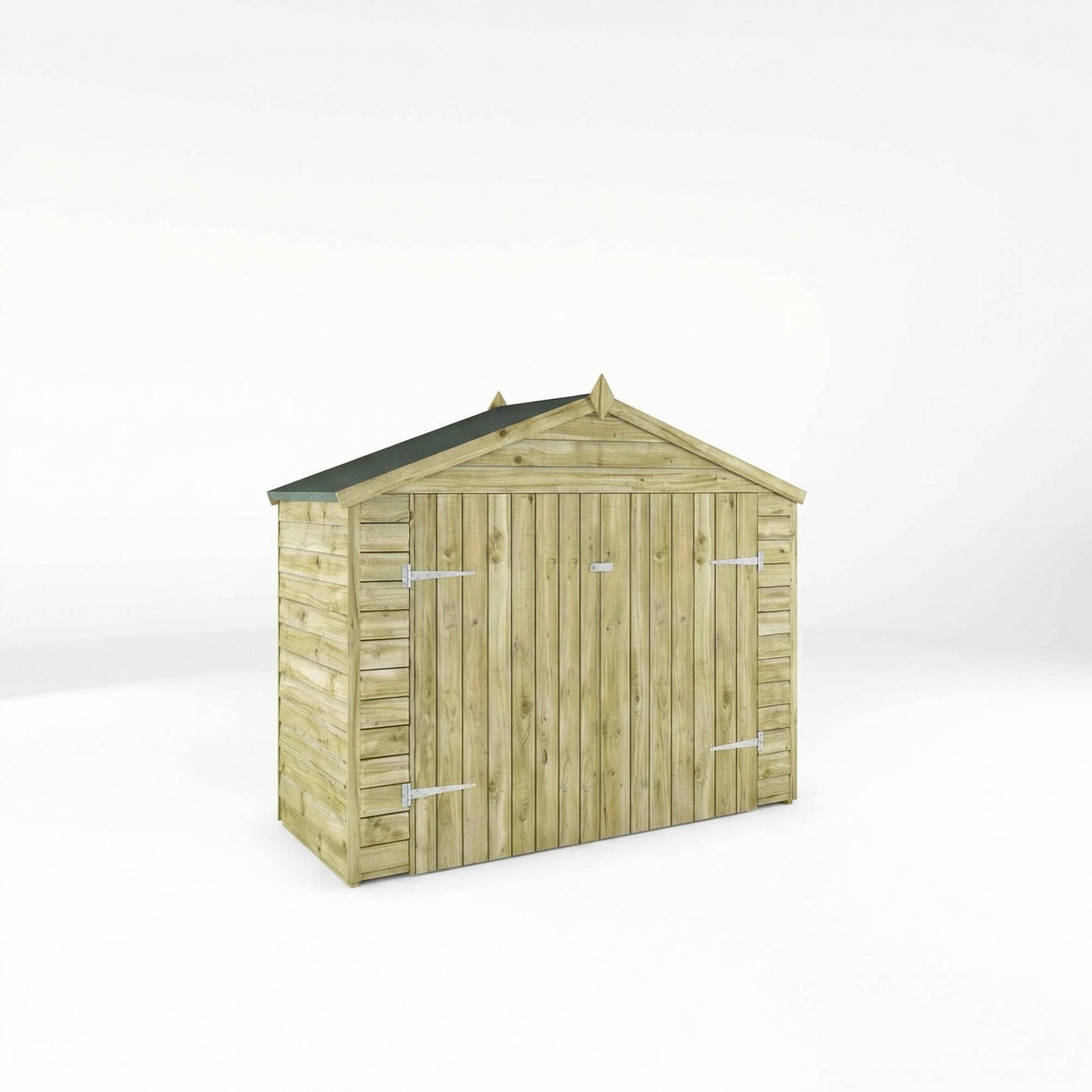 Overlap Bike Store Shed 3'x7'