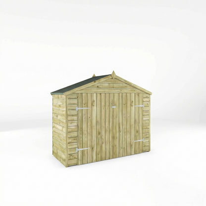 Overlap Bike Store Shed 3'x7'