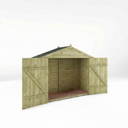 Overlap Bike Store Shed 3'x7'