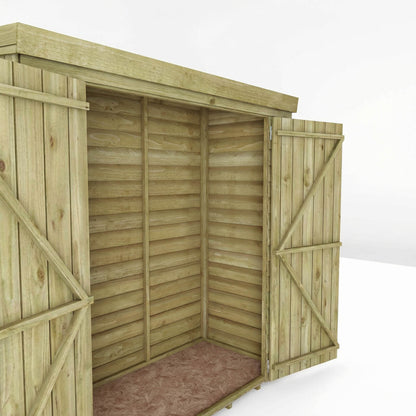 Mercia Pent Overlap Store Shed 6'x2'6"