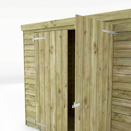Mercia Pent Overlap Store Shed 6'x2'6"