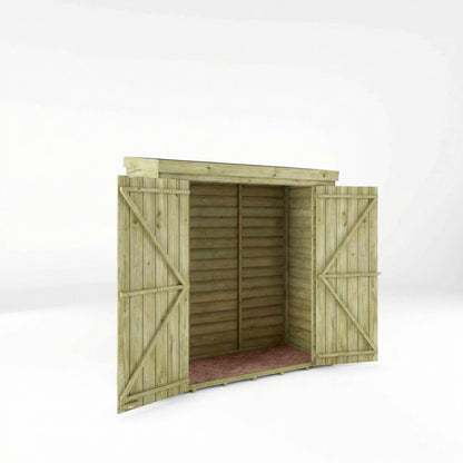 Mercia Pent Overlap Store Shed 6'x2'6"