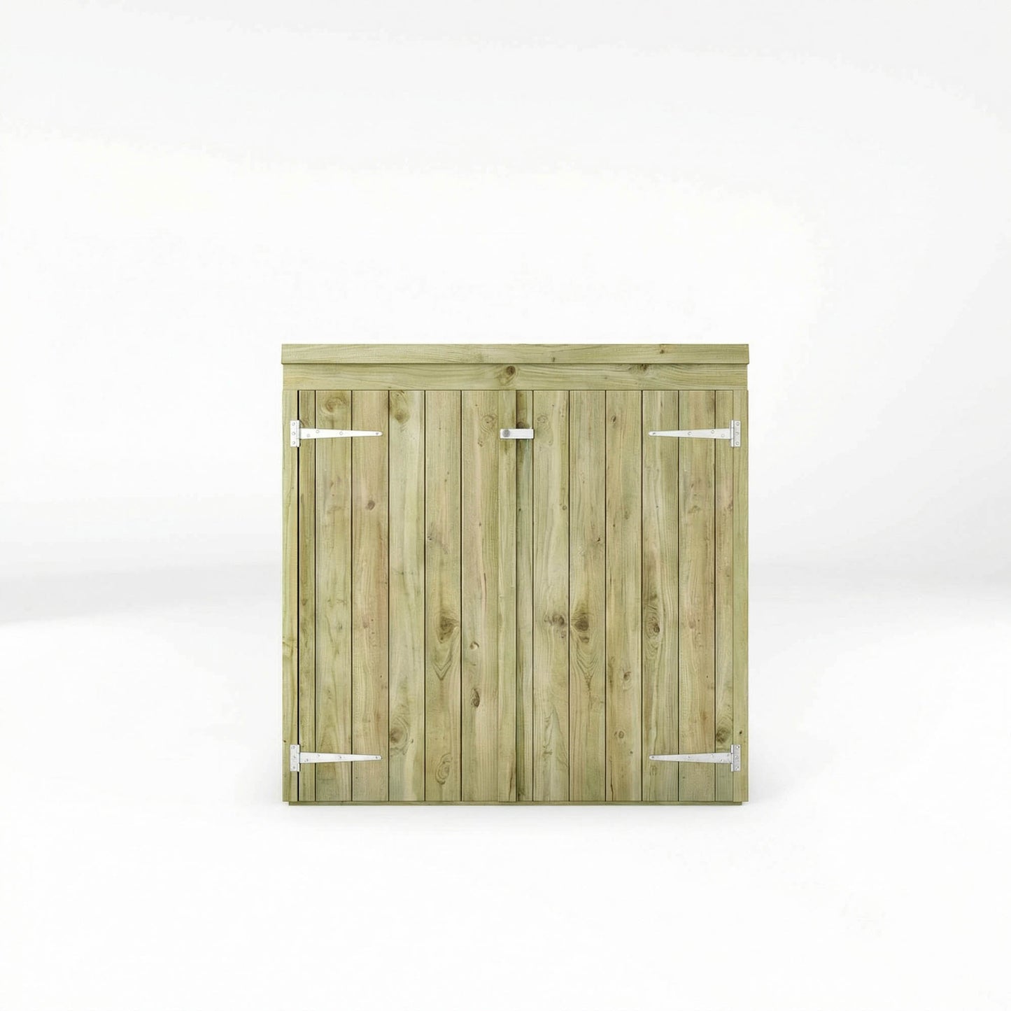 Overlap Pent Mower Store Shed 5'x3'