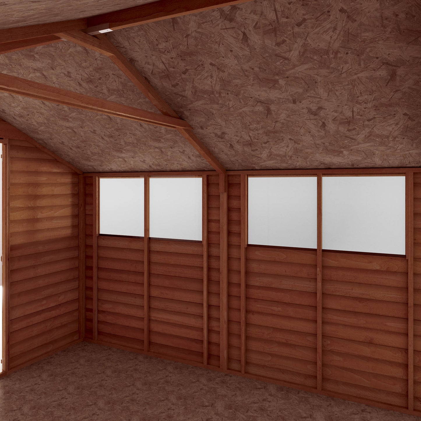 Mercia Overlap Apex Shed 10'x10'