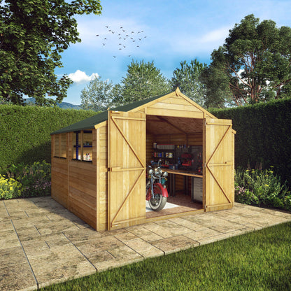 Mercia Overlap Apex Shed 10'x10'