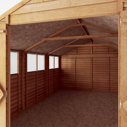 Overlap Apex Shed 15'x10'