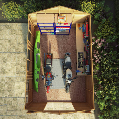 Overlap Apex Shed 15'x10'