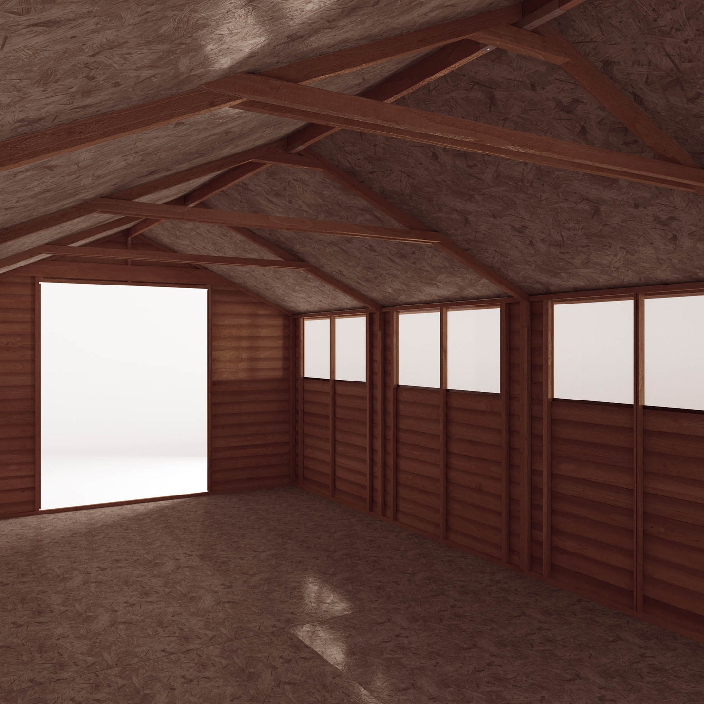 Overlap Apex Shed 20'x10'