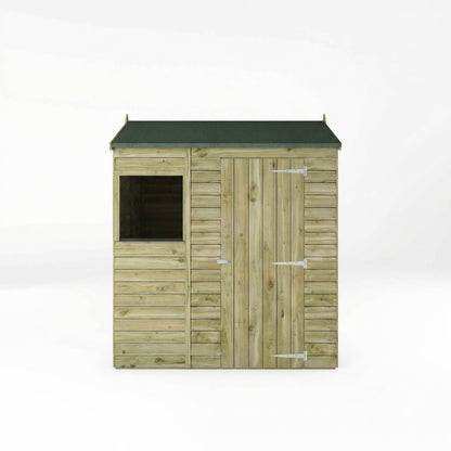 Overlap Reverse Shed Apex 6'x4'