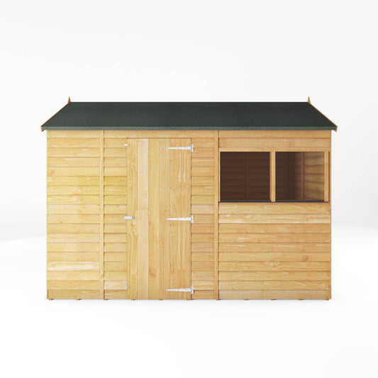 Overlap Reverse Apex Shed 10'x6'