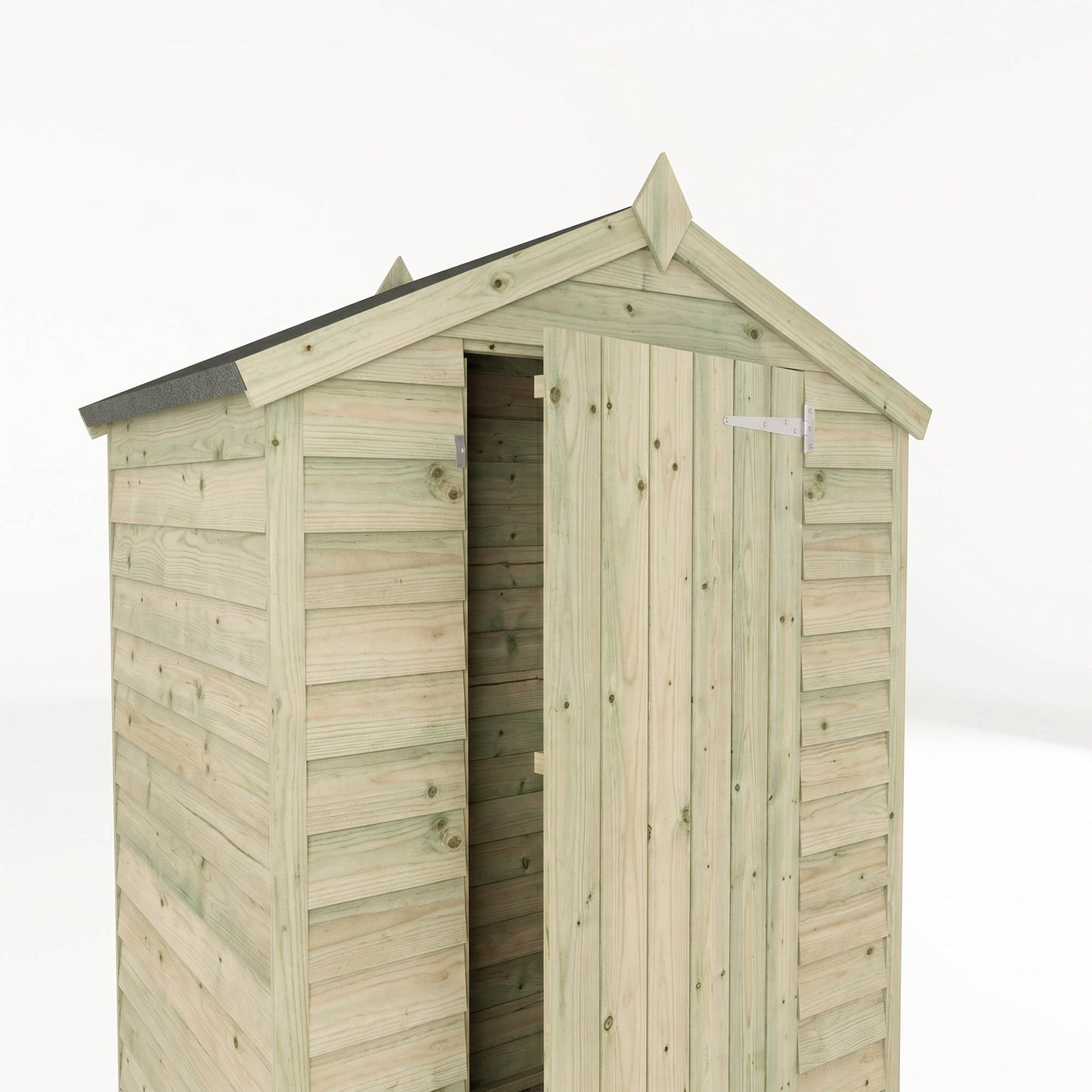 Overlap Apex Shed - Windowless 4'x3'