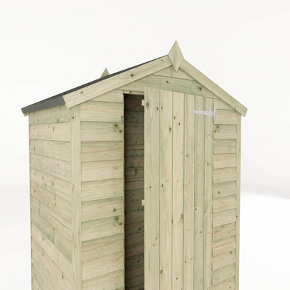 Overlap Apex Shed - Windowless 4'x3'