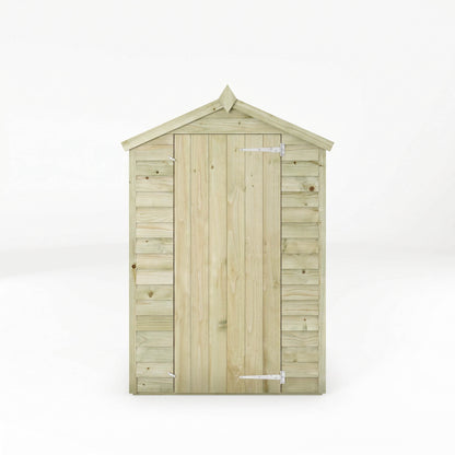 Overlap Apex Shed - Windowless 4'x3'