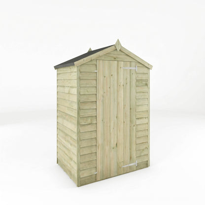 Overlap Apex Shed - Windowless 4'x3'