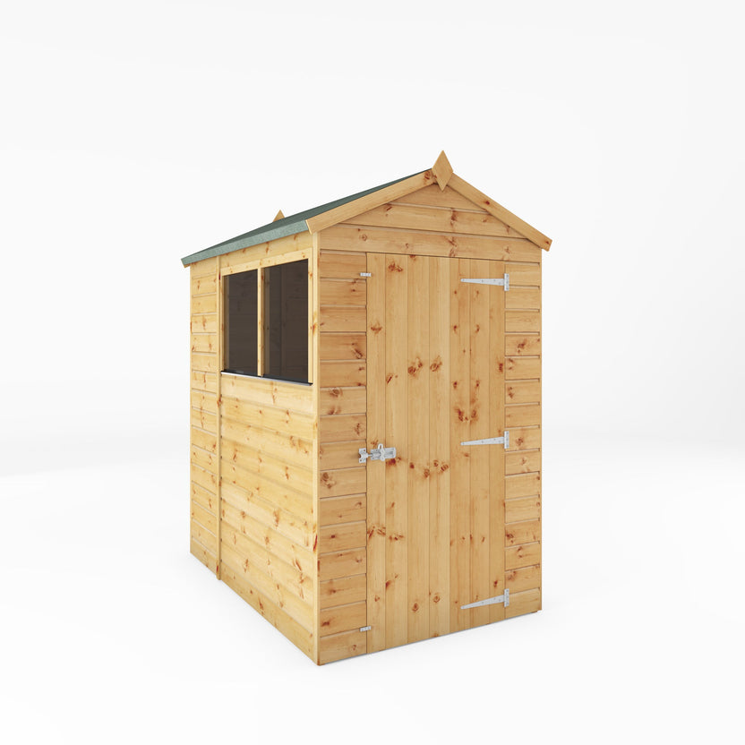 Mercia Dip Treated Shiplap Apex Shed 6'x4'