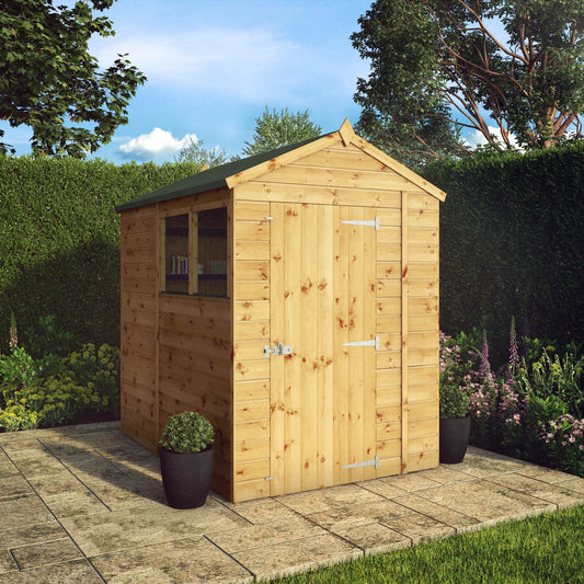 Mercia Dip Treated Shiplap Apex Shed 7'x5'
