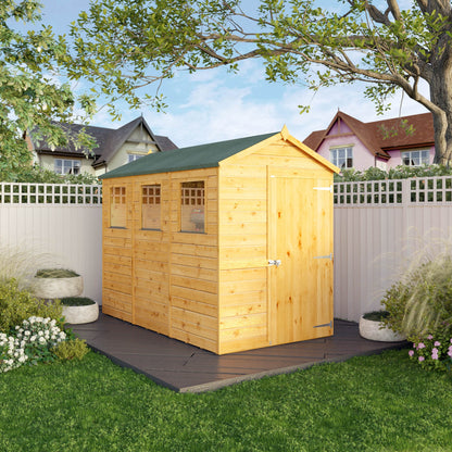 Mercia Dip Treated Shiplap Apex Shed 9'x5'