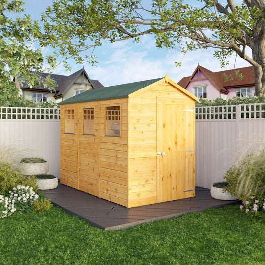 Mercia Dip Treated Shiplap Apex Shed 9'x5'