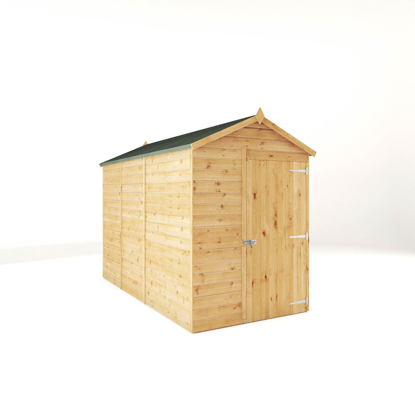 Mercia Dip Treated Shiplap Apex Shed 10'x5' Windowless