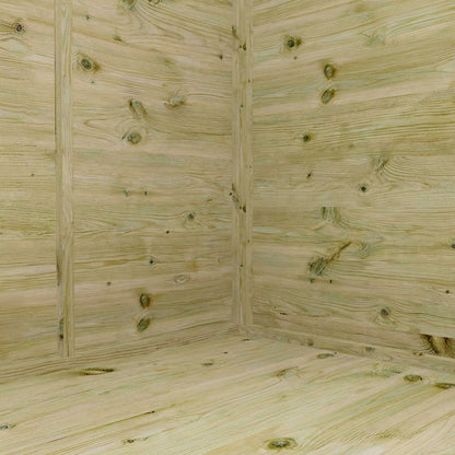 Mercia Dip Treated Shiplap Security Apex Shed 8'x6'