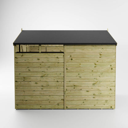 Mercia Dip Treated Shiplap Security Apex Shed 8'x6'
