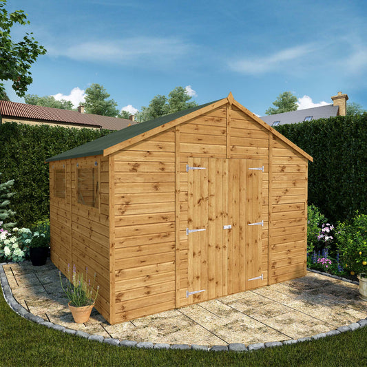 Mercia Premium Shiplap Apex Workshop 10'x10'