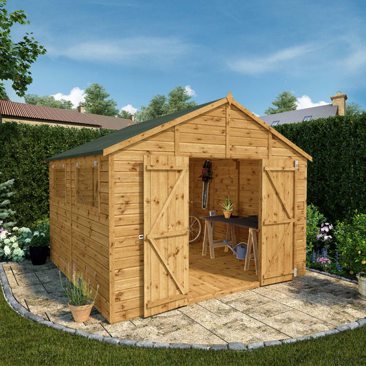 Mercia Premium Shiplap Apex Workshop 10'x10'