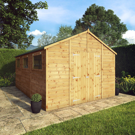 Mercia Premium Shiplap Apex Workshop 15'x10'