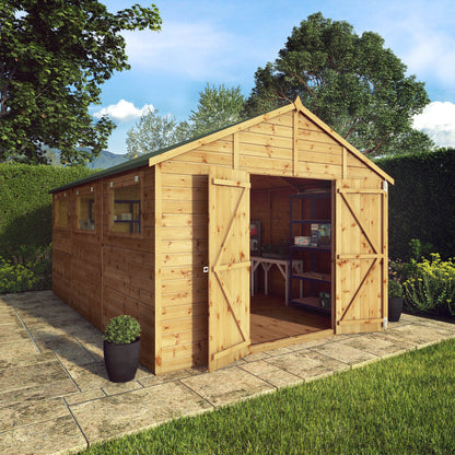 Mercia Premium Shiplap Apex Workshop 15'x10'