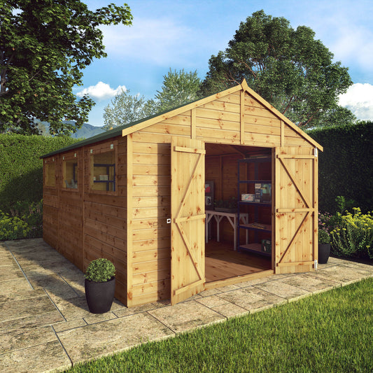 Mercia Premium Shiplap Apex Workshop 15'x10'